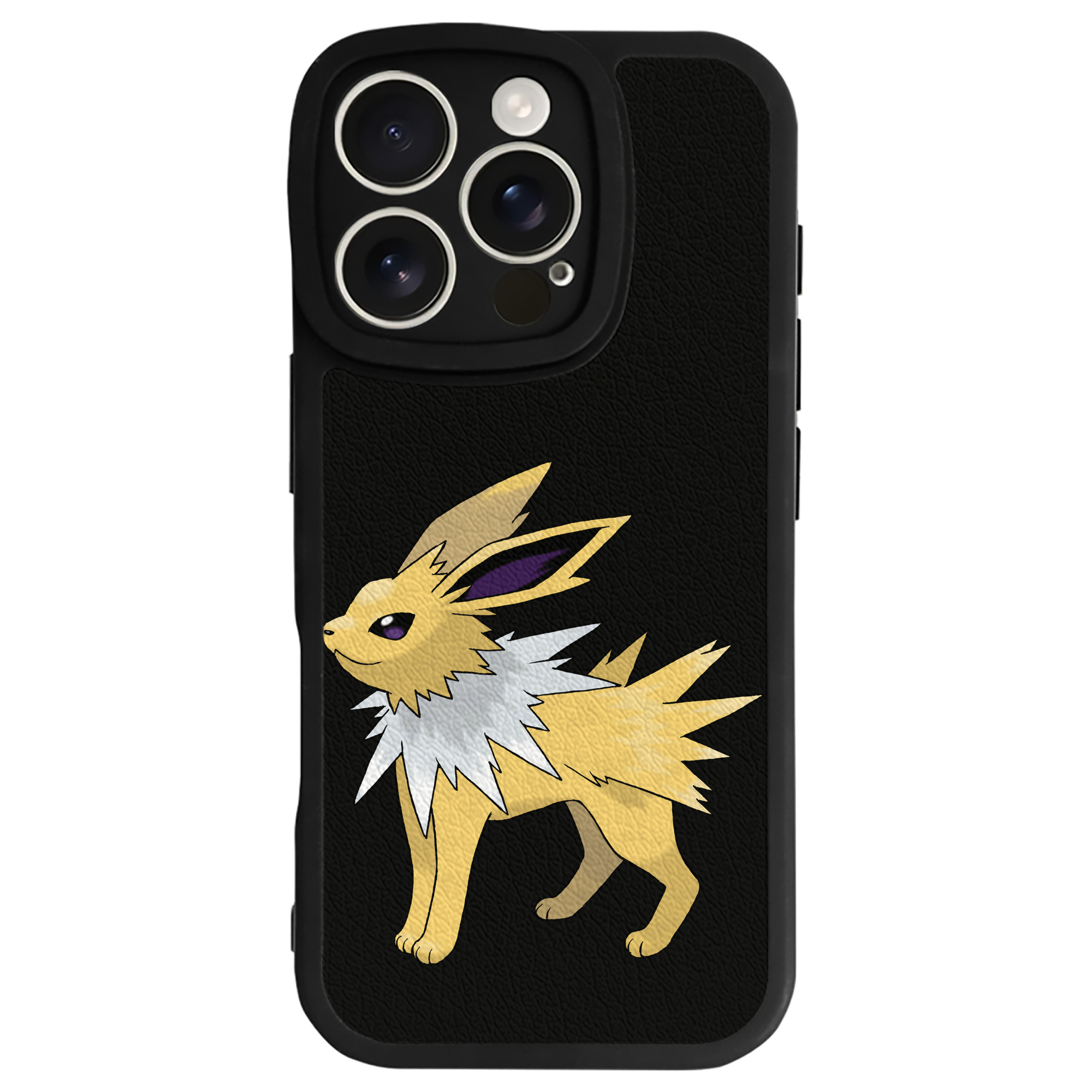 （画像用） ポケットモンスター Pokémon 【iPhone 16シリーズ対応】シリコンスマホケース（レザー調） 材質：シリコン